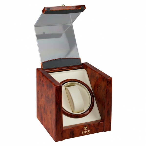 Time Tutelary Automatic Watch Winder Burl Armeton Electrics